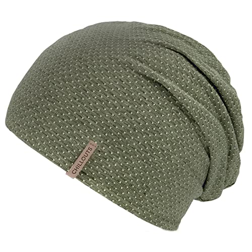 CHILLOUTS Damen Geneva Hat Longbeanie, Olive, Einheitsgröße EU von CHILLOUTS