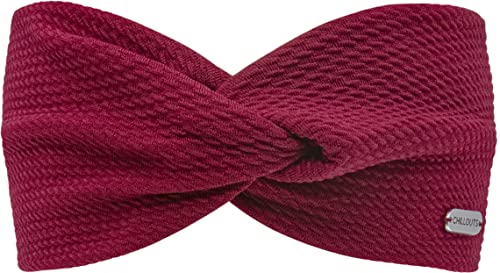 CHILLOUTS Damen Lille Headband Stirnband, Bordeaux, Einheitsgröße EU von CHILLOUTS