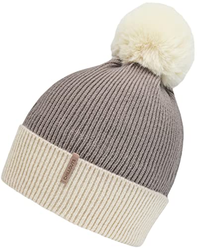 CHILLOUTS Damen Sandy Hat Winterm tze, taupe, Einheitsgröße EU von CHILLOUTS