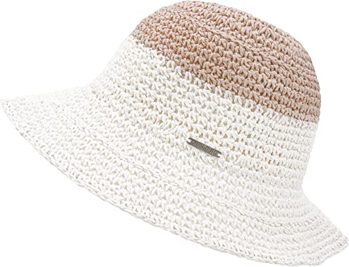 CHILLOUTS Damen Wisla Hat Sonnenhut, White/Rose, S-M EU von CHILLOUTS