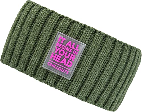 CHILLOUTS Damen Zoe Headband Stirnband, Olive, Einheitsgröße EU von CHILLOUTS