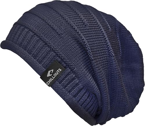 CHILLOUTS Erik Hat Unisex Mütze- Beanie Herren Winter Warm, Mütze Damen Winter, Unisex Wintermütze Kälteschutz, Hochwertige Beanie Navy von CHILLOUTS