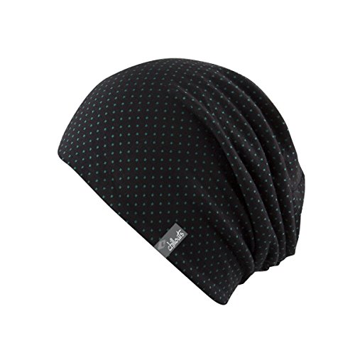 CHILLOUTS Erwachsene Florence Hat Longbeanie, 10 Black/Green, Einheitsgröße von CHILLOUTS