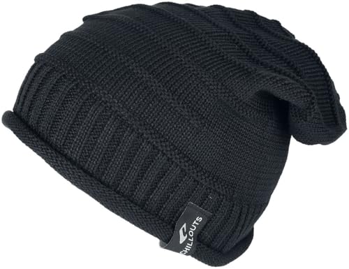 CHILLOUTS Erik Hat Unisex Mütze- Beanie Herren Winter Warm, Mütze Damen Winter, Unisex Wintermütze Kälteschutz, Hochwertige Beanie schwarz von CHILLOUTS
