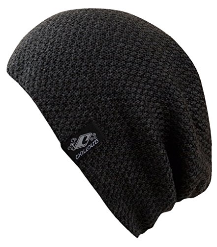 CHILLOUTS Osaka hat, Longbeanie, Unisex Mütze, Einheitsgröße OneSize, dunkelgrau CHILLOUTS Osaka hat, Longbeanie, Unisex Mütze, Einheitsgröße OneSize, dunkelgrau von CHILLOUTS
