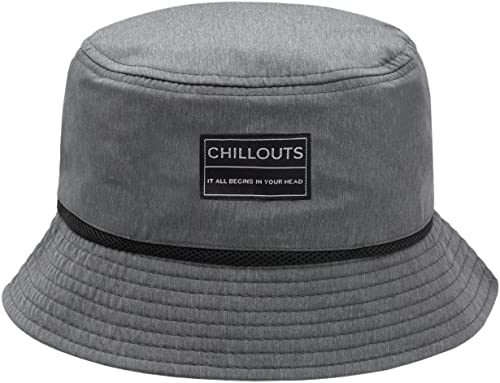 CHILLOUTS Fischerhut Bucket Hat - Tivoli Hat grau von CHILLOUTS