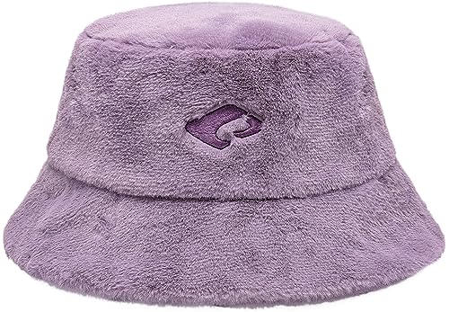 CHILLOUTS Flauschiger Fischerhut Bucket Hat - Laika Hat lila mit Baumwollanteil von CHILLOUTS