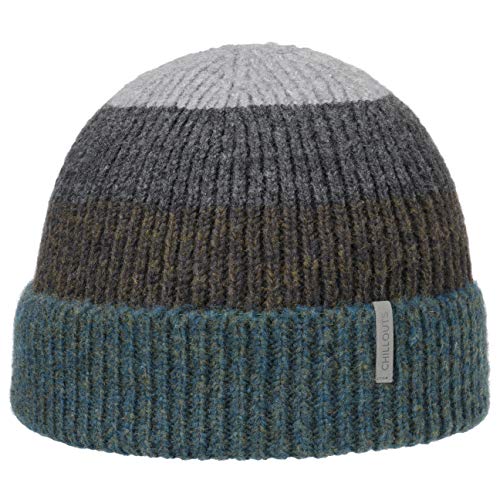 CHILLOUTS Fritz Beanie Strickmütze Umschlagmütze Wintermütze (One Size - dunkelgrün) von CHILLOUTS