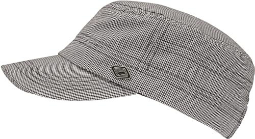 CHILLOUTS Heraklion Hat - Original Military Cap, Unisex Sommer Basecap Herren Damen, Verstellbare Militär Mütze, Einheitsgröße, weiß von CHILLOUTS