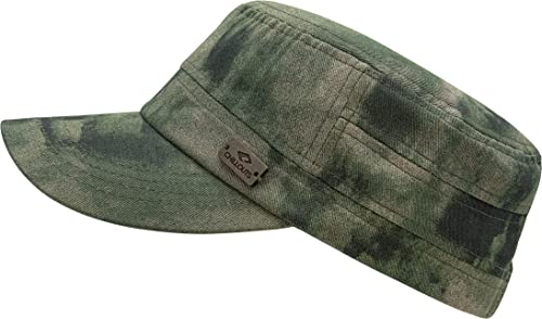 CHILLOUTS Corrientes Hat - Original Military Cap, Unisex Sommer Basecap Herren Damen, Verstellbare Militär Mütze, Einheitsgröße OneSize, Olive von CHILLOUTS