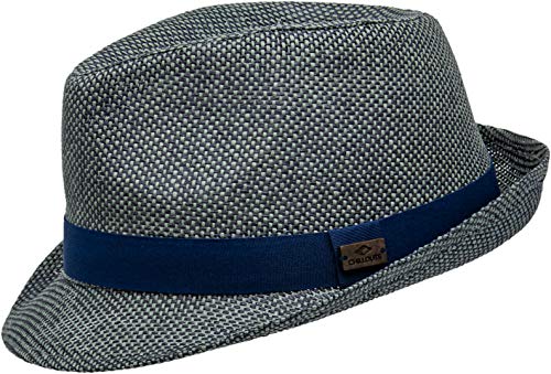 CHILLOUTS Herren Limerick Panama Hut, 20 Grey/Navy, S-M EU von CHILLOUTS