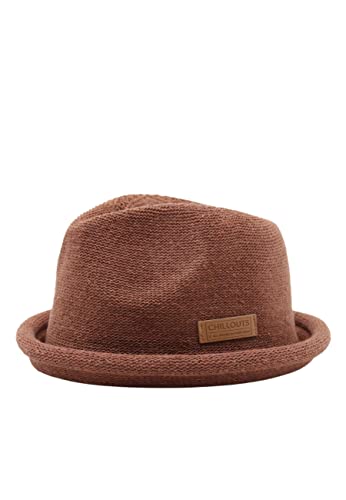 CHILLOUTS Tocoa Hat - Pork Pie Hut Herren/Damen, 100% Polyester, Unisex Sommer Trendhut, Crushable, Adjustable, S-M/L-XL von CHILLOUTS