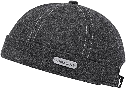 CHILLOUTS Herren Todd Hat Docker Cap, Dark Grey, Einheitsgröße EU von CHILLOUTS