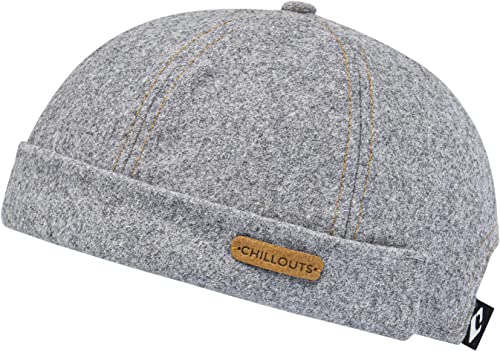 CHILLOUTS Herren Todd Hat Docker Cap, Light Grey, Einheitsgröße EU von CHILLOUTS