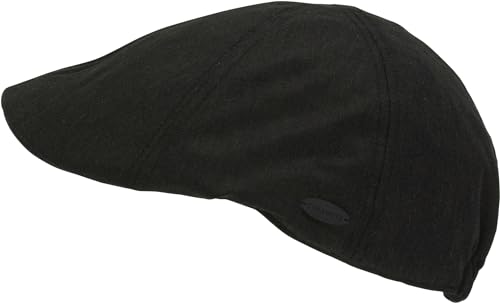 CHILLOUTS Kapolei Hat - Stilvolle Schiebermütze Herren Sommer, Leichte Flatcap, Hochwertige Schiebermütze Herren, Perfekte Passform, schwarz, S-M von CHILLOUTS