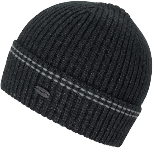 CHILLOUTS Kiran Hat - Beanie - dunkelgrau - Einheitsgröße - - Wintermütze von CHILLOUTS