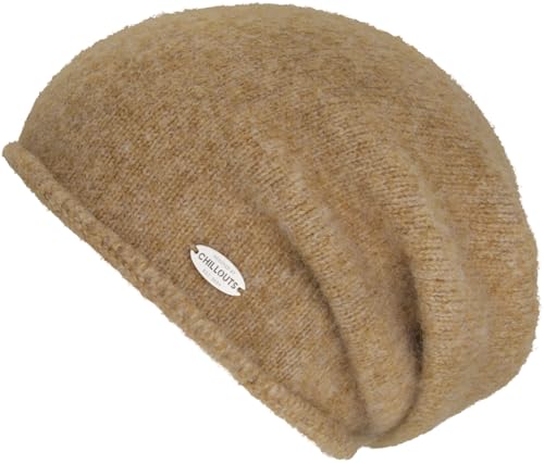 CHILLOUTS Lino Hat - Longbeanie - beige - Einheitsgröße - Recycled Material - Wintermütze von CHILLOUTS
