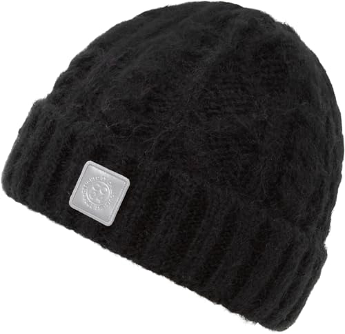 CHILLOUTS Rory Hat - Beanie - schwarz - Einheitsgröße - Alpaca Wool - Wintermütze von CHILLOUTS