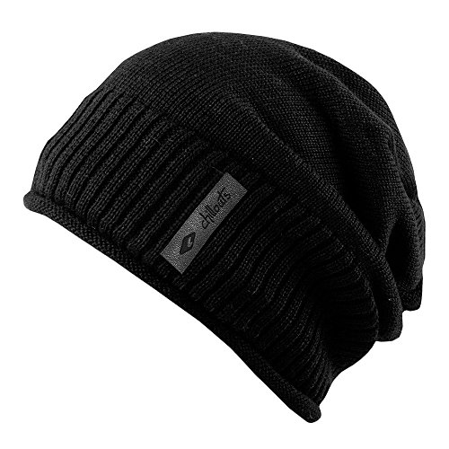 CHILLOUTS Unisex Etienne hat Longbeanie, Schwarz, Einheitsgröße EU von CHILLOUTS