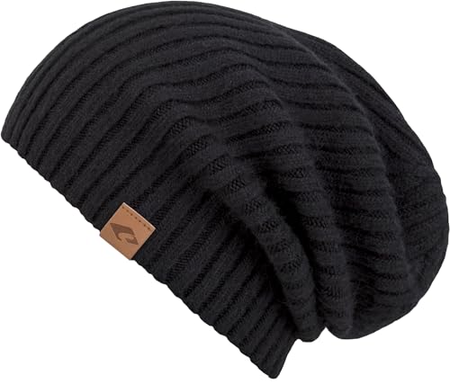 CHILLOUTS Unisex Justin Longbeanie, 10 Black, Einheitsgröße von CHILLOUTS