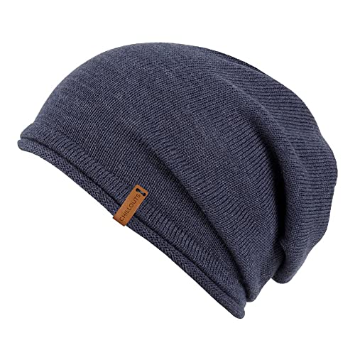 CHILLOUTS Herren Leicester Longbeanie, 43 Blue, Einheitsgr e EU von CHILLOUTS