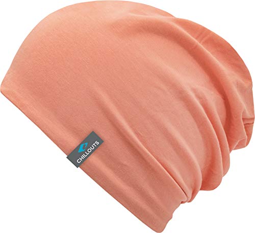 CHILLOUTS Unisex Acapulco Beanie M TZE, 74 Salmon, Einheitsgröße EU von CHILLOUTS