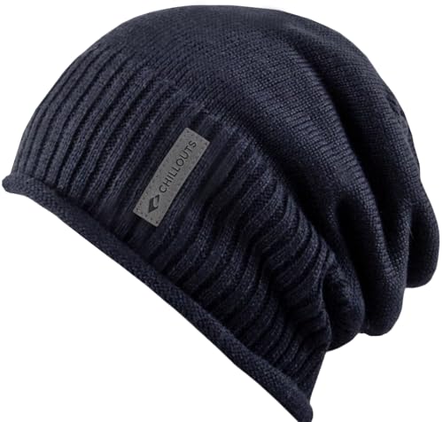 CHILLOUTS Etienne Hat, Longbeanie, Unisex Mütze, Einheitsgröße OneSize, Navy CHILLOUTS Etienne Hat, Longbeanie, Unisex Mütze, Einheitsgröße OneSize, Navy von CHILLOUTS