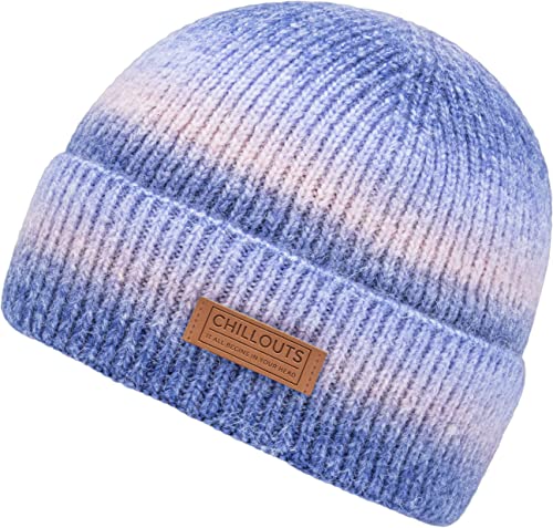 CHILLOUTS Unisex Sally Hat Winterm TZE, Blue Melange, Einheitsgröße EU von CHILLOUTS