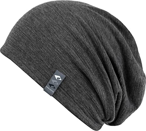 CHILLOUTS Unisex Skive Longbeanie, 20 Dark Grey, Einheitsgröße EU von CHILLOUTS