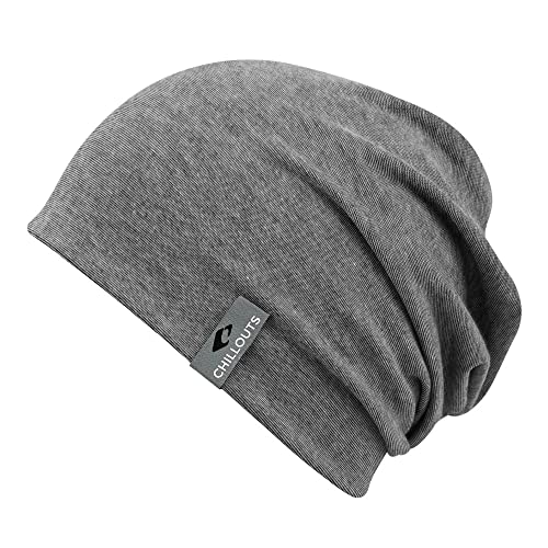 CHILLOUTS Unisex Tiflis Longbeanie, Grau, Einheitsgröße von CHILLOUTS