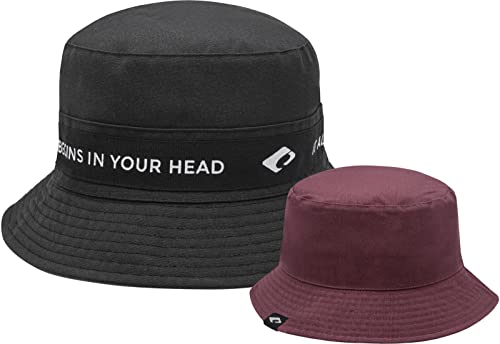 CHILLOUTS Warden Hat, Wendehut, Black/Wine, S-M von CHILLOUTS