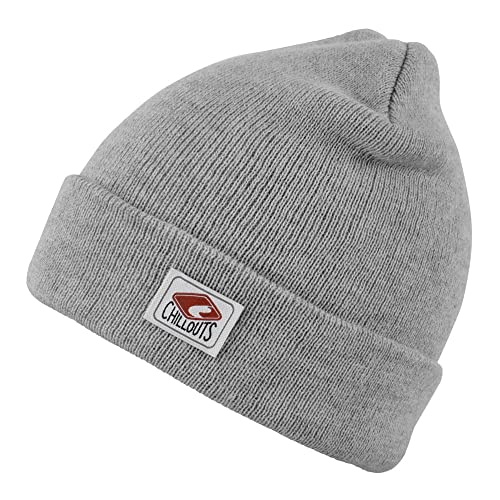 Chillouts Unisex Mitch Beanie-Mütze, 22 Light Grey, Einheitsgröße von CHILLOUTS