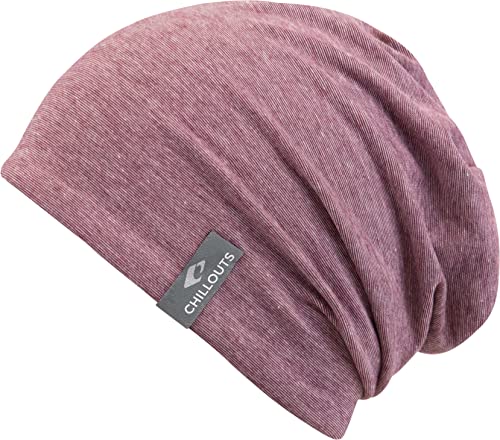 CHILLOUTS Unisex Tiflis Longbeanie, Rot, Einheitsgröße von CHILLOUTS