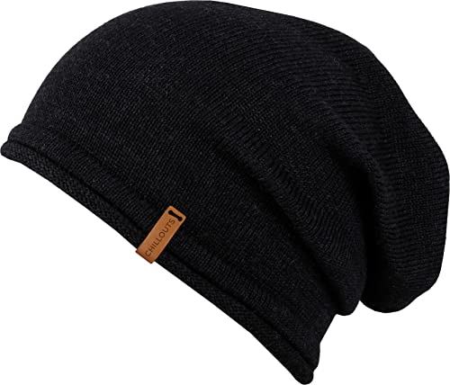 CHILLOUTS Unisex Leicester Longbeanie, 10 Black, Einheitsgröße EU von CHILLOUTS