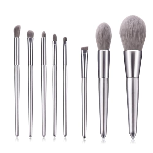 Auffälliges Make-up-Pinsel-Set aus Kunstfaser, 8-teilig, zartes kosmetisches Gesichts-Make-up für professionellen Lidschatten von CHIZISX