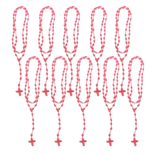 Bunte Handgewebte Kreuze Halskette Stilvolle Handwerkliche Kreuze Anheitige Halskette Handgewebten Nackenschmuck Zum Party Tragen Charme von CHIZISX