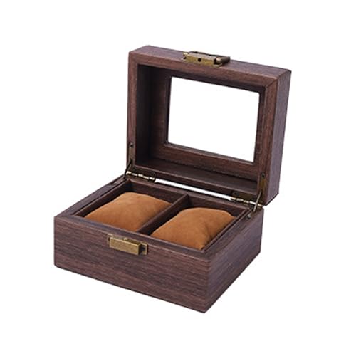 CHIZISX 2/3/6/10/12 Slot Watch Box Holzhüllen Displayhalter Armbandwatch Organisatoren Schmuckgeschenke Mit Klarem Deckelholz Lagerorganisator Mit Display Deckel Und Kissen von CHIZISX