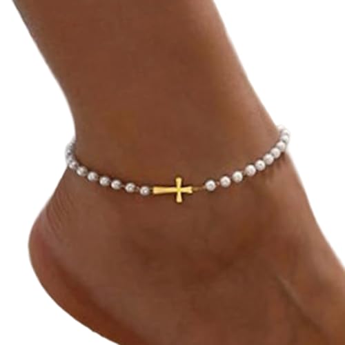 CHIZISX Damen Kochbrett Set Multi Stränge Verstellbarer Fußschmuck Mehrschichtiger Knöchelarmband Handgefertigtes Wasserdichtes Zubehör Für Frauen Multi Layer Messingschmuck CHIZISX Damen Kochbrett Set Multi Stränge Verstellbarer Fußschmuck Mehrschichtiger Knöchelarmband Handgefertigtes Wasserdichtes Zubehör Für Frauen Multi Layer Messingschmuck von CHIZISX