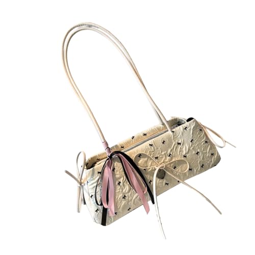 CHIZISX Damentasche aus PU-Leder, Unterarmtasche, trendige Handtasche, modische Achselhöhle, Einkaufen, schöne Schleifen, Achselhöhle für Damen, Schultertasche, PU-Leder, Handtasche für den Alltag CHIZISX Damentasche aus PU-Leder, Unterarmtasche, trendige Handtasche, modische Achselhöhle, Einkaufen, schöne Schleifen, Achselhöhle für Damen, Schultertasche, PU-Leder, Handtasche für den Alltag von CHIZISX