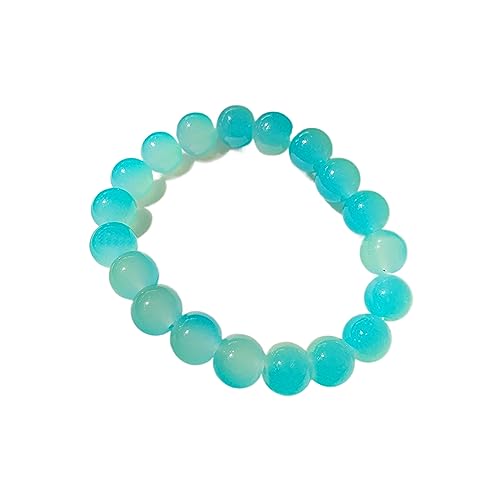 CHIZISX Elastische Seilglasur Perlen Armbänder Trendy Handgelenk Kette Netter Kristallgestrandter Armreifen Für Frauenschmuck Kollektion Frauen Modeschmuck von CHIZISX