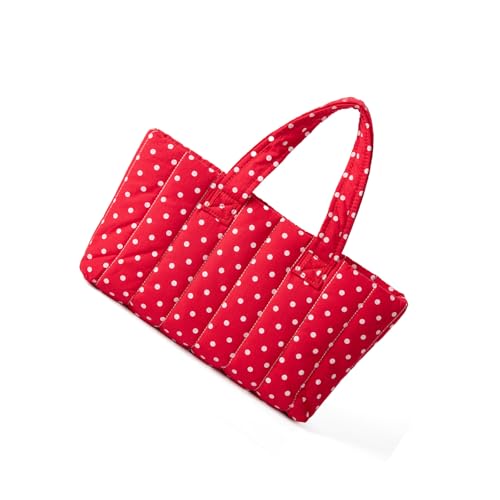 CHIZISX Elegante übergroße Unterarmtasche, praktische Polyester-Verschleißfestigkeit, leichte Schultertasche für den täglichen Pendler, Polyester-Schultertasche, rot, One Size CHIZISX Elegante übergroße Unterarmtasche, praktische Polyester-Verschleißfestigkeit, leichte Schultertasche für den täglichen Pendler, Polyester-Schultertasche, rot, One Size von CHIZISX