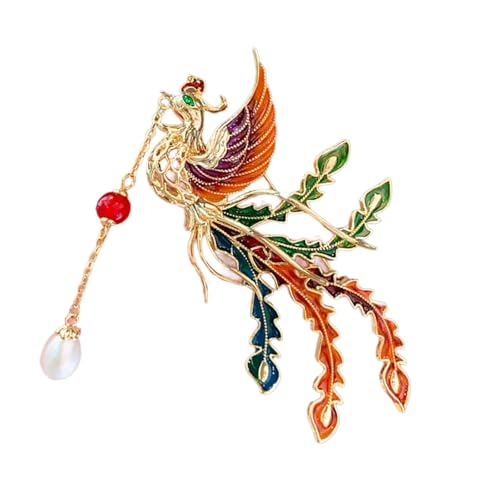 CHIZISX Emaillierte Tierbrosche, Damen-Blumen-Anstecknadel, Hochzeitsfeier, Corsage, Schmuck, Obstbrosche, geeignet für verschiedene Anlässe von CHIZISX