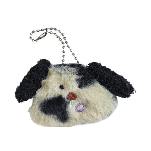 CHIZISX Entzückende Plüsch-Brosche mit Hundemotiv verleiht Outfits Spaß mit weichem und bequemem Hundeschlüsselanhänger für alle, 11*7CM, Plüsch von CHIZISX