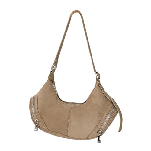 CHIZISX Frauen Tasche Koreanische Stile Handtasche Allzugemachte Achselhöhle Winter Schulter Einfache Unterarm Einkaufs Frauen Einfache Achselhöhle Mode Unterarm Winter Schulter von CHIZISX