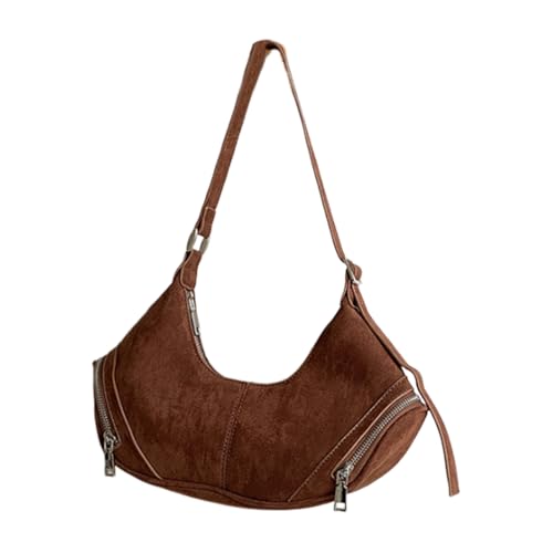 CHIZISX Frauen Tasche Koreanische Stile Handtasche Allzugemachte Achselhöhle Winter Schulter Einfache Unterarm Einkaufs Frauen Einfache Achselhöhle Mode Unterarm Winter Schulter von CHIZISX