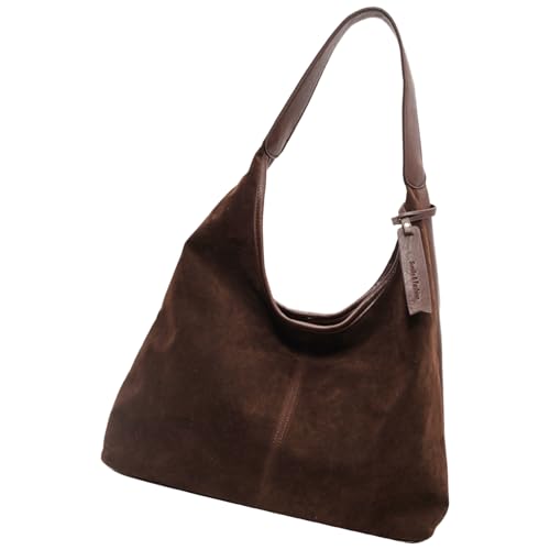CHIZISX Frauen Winter Casual Achselstasche Vintage Single Schulterbärchen Slouchy Carryall Office Handtaschen von CHIZISX