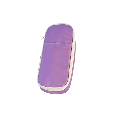 CHIZISX Hochkapazitäts Bleistiftkoffer Multi Layered Bleistifte Beutel Organisator Für Studenten Frauen Für Erwachsene Reisen Essentielle Aufbewahrungstasche Kompakte Stiftkoffer von CHIZISX