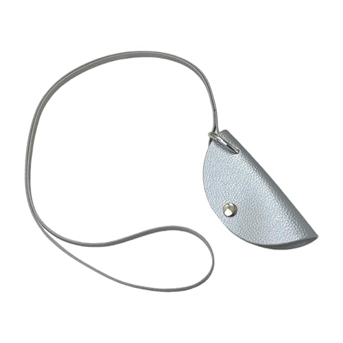 CHIZISX Kunstleder-Halbmond-Halskettenbeutel, praktisches PU-Leder, Halbmond-Halsketten-Zubehör, für sicheres Tragen von Schlüsseln, Einheitsgröße, Leder, Kein Edelstein CHIZISX Kunstleder-Halbmond-Halskettenbeutel, praktisches PU-Leder, Halbmond-Halsketten-Zubehör, für sicheres Tragen von Schlüsseln, Einheitsgröße, Leder, Kein Edelstein von CHIZISX