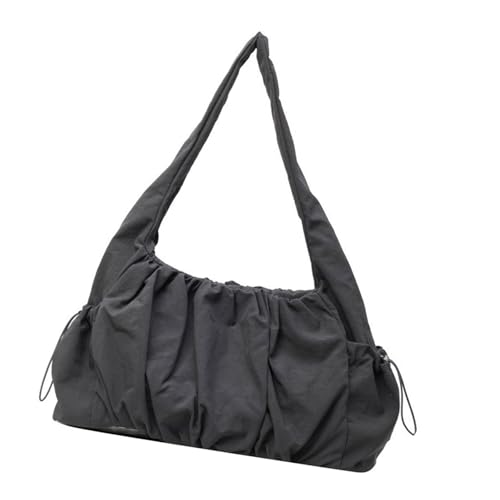 CHIZISX Lässige Falten Umhängetasche Mit Mehreren Taschen Für Damen Große Kapazität Modische Modik Mody Color Nylon Unterarm Handtasche Mode Umhängetasche von CHIZISX