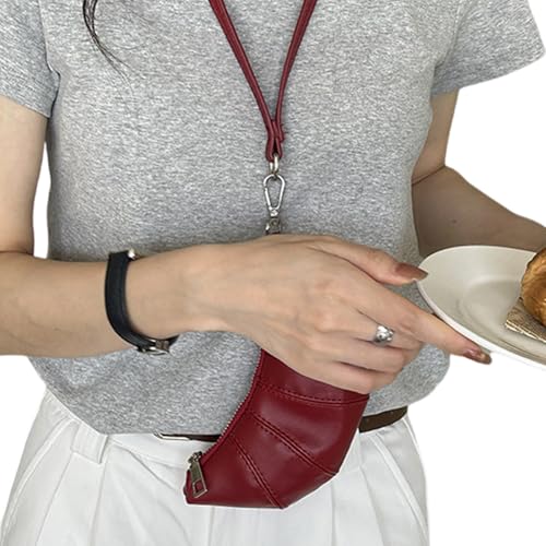 CHIZISX Mode Horn Coin Geldbörse Brieftasche Wechseln Sie Die Tasche Mit Schlüsselhalter Und Halsriemen Für Schüler Und Pendler Vielseitige Hals Brieftasche CHIZISX Mode Horn Coin Geldbörse Brieftasche Wechseln Sie Die Tasche Mit Schlüsselhalter Und Halsriemen Für Schüler Und Pendler Vielseitige Hals Brieftasche von CHIZISX